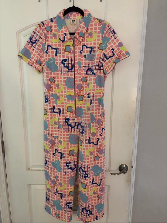 Lucy & Yak Pants - Lucy & Yak Ragan Zachary Print Organic Cotton Jumpsuit